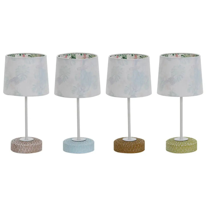 Desk lamp DKD Home Decor Ceramic 16 x 16 x 33 cm Multicolour 220 V 25 W 4 Pieces - Декорация и Осветление<<<Дом