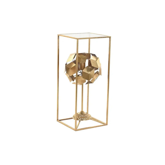 Desk lamp DKD Home Decor Golden 220 V 50 W Modern Geometric (30 x 30 x 71 cm) - Декорация и Осветление<<<Дом