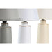 Desk lamp DKD Home Decor Grey Beige White Stoneware 220 V 40 W (16 x 16 x 30 cm) (3 Units) - Декорация и