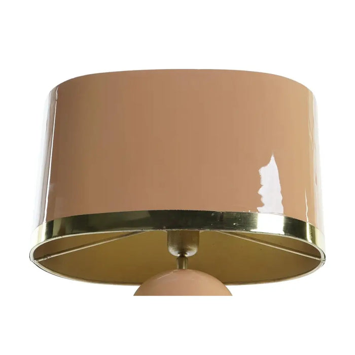 Desk lamp DKD Home Decor Pink Golden Metal Iron 50 W (37 x 21 x 52 cm) - Декорация и Осветление<<<Дом