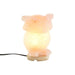 Desk lamp DKD Home Decor Pink Salt Acacia 15 W 220 V 14 x 14 x 18 cm - Декорация и Осветление<<<Дом
