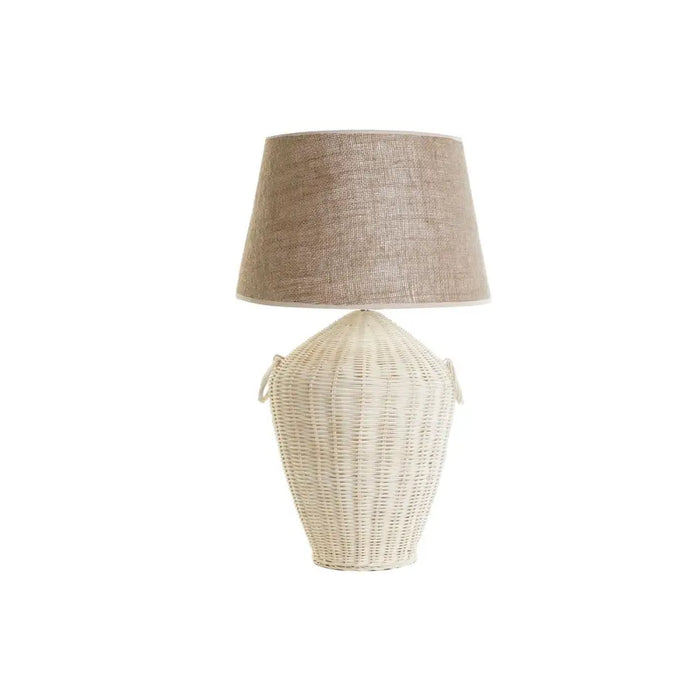 Desk lamp DKD Home Decor White Brown 50 W 220 V 42 x 42 x 70 cm - Декорация и Осветление<<<Дом