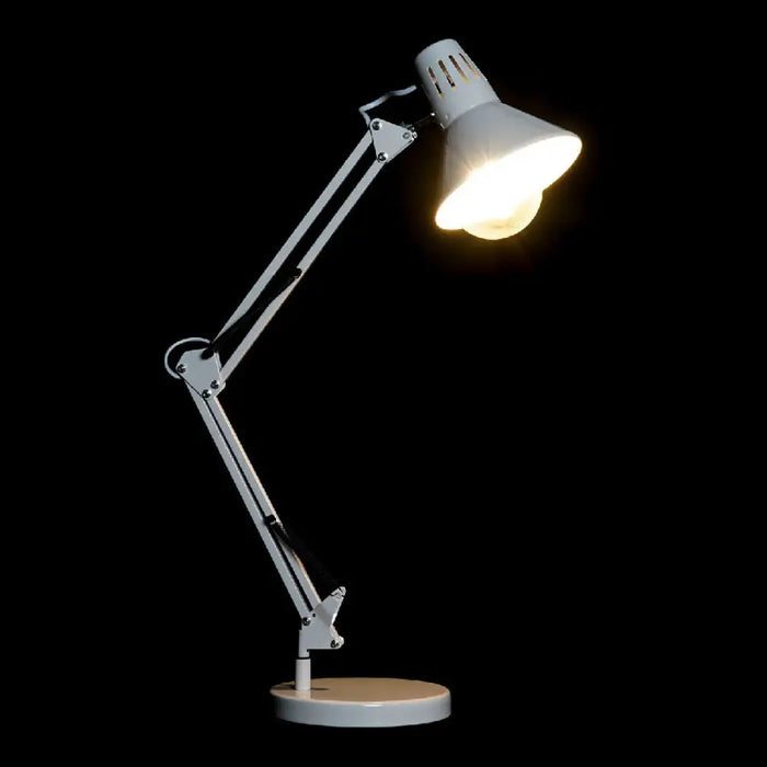 Desk lamp DKD Home Decor White Metal (22 x 39 x 69 cm) - Декорация и Осветление<<<Дом