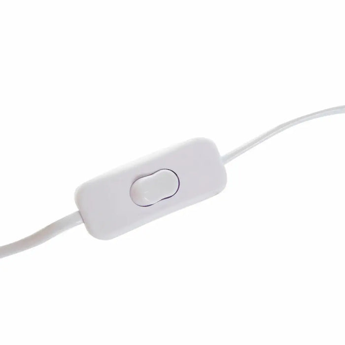 Desk lamp DKD Home Decor White Natural Bamboo 40 W 220 V 32 x 32 x 45,5 cm - Декорация и Осветление<<<Дом