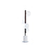 Desk lamp DKD Home Decor White Silver Crystal Marble 220 V 15 x 15 x 68 cm - Декорация и Осветление<<<Дом