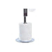 Desk lamp DKD Home Decor White Silver Crystal Marble 220 V 15 x 15 x 68 cm - Декорация и Осветление<<<Дом