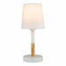Desk lamp EDM 32016 White Wood Steel 40 W 220-240 V Ø 13 x 32 cm - Декорация и Осветление<<<Дом