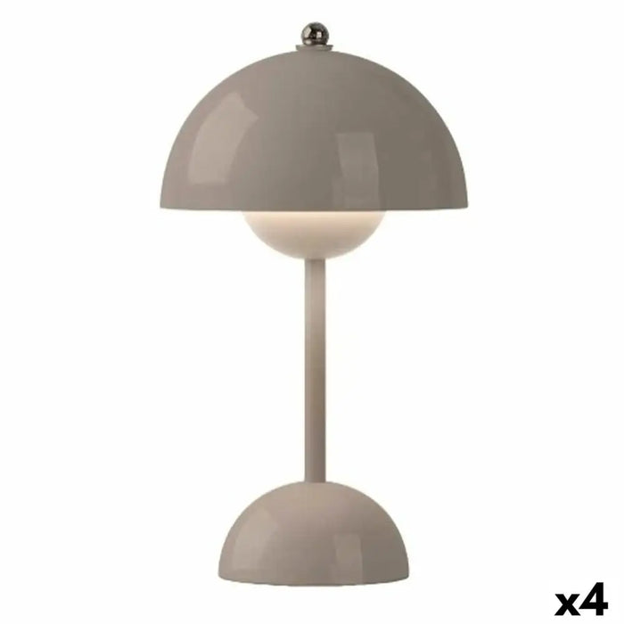 Desk lamp Gift Decor Grey 1,5 W Mushroom (4 Units) - Декорация и Осветление<<<Дом Градина<<<BigBuy&&&Лампи<<<Декорация