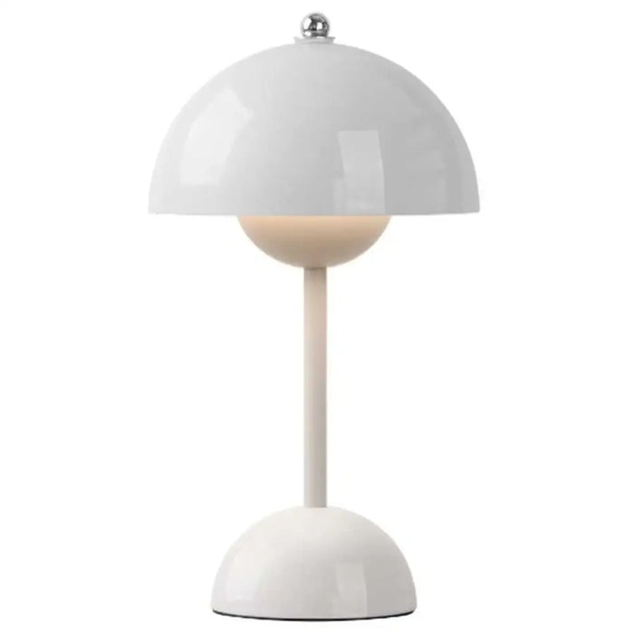 Desk lamp Gift Decor White 1,5 W Mushroom (4 Units) - Декорация и Осветление<<<Дом Градина<<<BigBuy&&&Лампи<<<Декорация