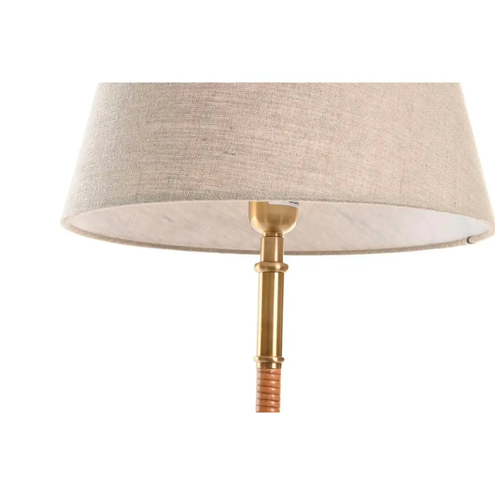 Desk lamp Home ESPRIT Beige Golden Natural 50 W 220 V - Декорация и Осветление<<<Дом