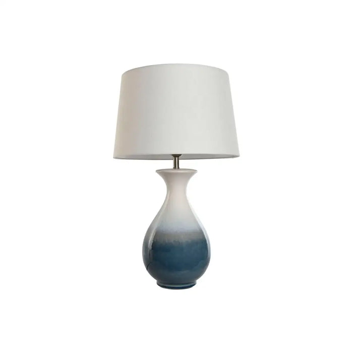 Desk lamp Home ESPRIT Bicoloured Ceramic 50 W 220 V 40 x 40 x 70 cm - Декорация и Осветление<<<Дом