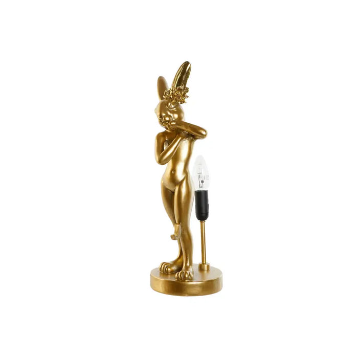 Desk lamp Home ESPRIT Black Golden Resin 40 W 220 V 16 x 16 x 43 cm - Декорация и Осветление<<<Дом