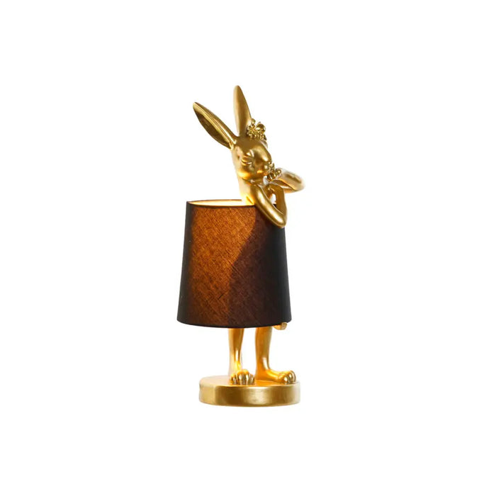 Desk lamp Home ESPRIT Black Golden Resin 40 W 220 V 16 x 16 x 43 cm - Декорация и Осветление<<<Дом