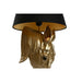 Desk lamp Home ESPRIT Black Golden Resin 50 W 220 V 30 x 30 x 59 cm - Декорация и Осветление<<<Дом