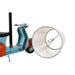Desk lamp Home ESPRIT Blue Orange Linen Metal 31 x 15 x 34 cm - Декорация и Осветление<<<Дом