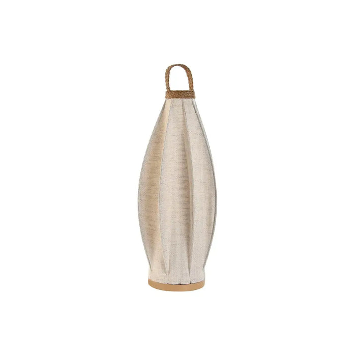 Desk lamp Home ESPRIT Brown Linen Metal Rope 25 x 25 x 60 cm - Декорация и Осветление<<<Дом