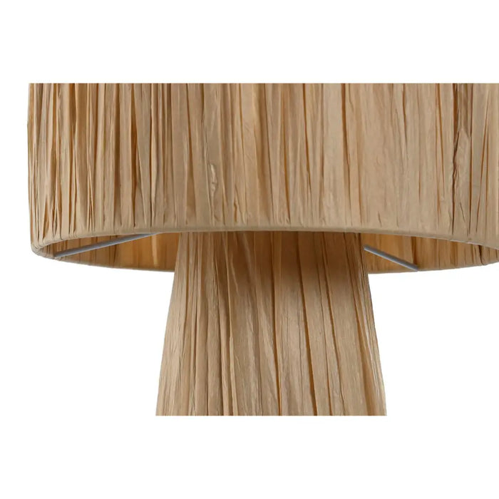 Desk lamp Home ESPRIT Brown Metal Raffia 50 W 220 V 27 x 27 x 40 cm - Декорация и Осветление<<<Дом