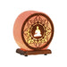 Desk lamp Home ESPRIT Brown Pink Salt Mango wood 15 W 220 V 16 x 7 x 18 cm - Декорация и Осветление<<<Дом