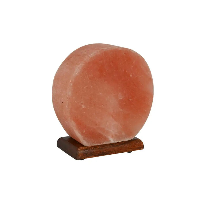 Desk lamp Home ESPRIT Brown Pink Salt Mango wood 15 W 220 V 16 x 7 x 18 cm - Декорация и Осветление<<<Дом