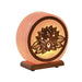 Desk lamp Home ESPRIT Brown Pink Wood Salt 15 W 220 V 16 x 7 x 18 cm - Декорация и Осветление<<<Дом