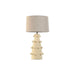 Desk lamp Home ESPRIT Cream Stoneware 50 W 220 V 40 x 40 x 76 cm - Декорация и Осветление<<<Дом