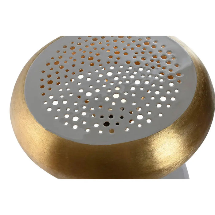 Desk lamp Home ESPRIT Grey Golden Metal 4 W 220 V 36 x 36 x 37,5 cm - Декорация и Осветление<<<Дом