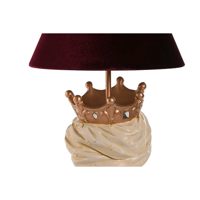 Desk lamp Home ESPRIT Multicolour Resin 26 x 26 x 43 cm (2 Units) - Декорация и Осветление<<<Дом