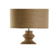 Desk lamp Home ESPRIT Natural Jute Wood 50 W 220 V 44 X 44 X 91 cm - Декорация и Осветление<<<Дом