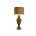 Desk lamp Home ESPRIT Natural Jute Wood 50 W 220 V 44 X 44 X 91 cm - Декорация и Осветление<<<Дом