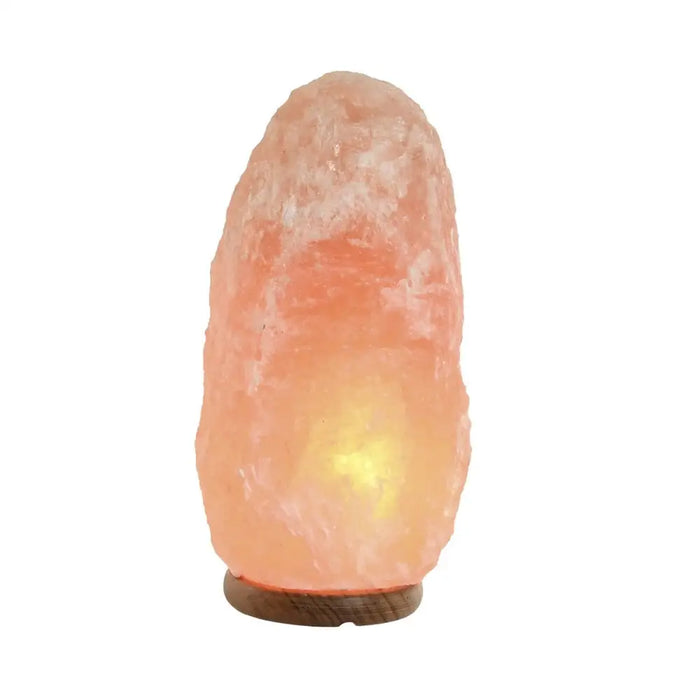 Desk lamp Home ESPRIT Pink Salt Mango wood 15 W 220 V 17 x 14 x 35 cm - Декорация и Осветление<<<Дом