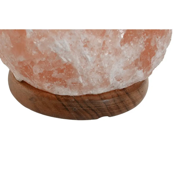Desk lamp Home ESPRIT Pink Salt Mango wood 15 W 220 V 17 x 14 x 35 cm - Декорация и Осветление<<<Дом