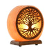 Desk lamp Home ESPRIT Tree Brown Pink Wood Salt 15 W 220 V 16 x 7 x 18 cm - Декорация и Осветление<<<Дом