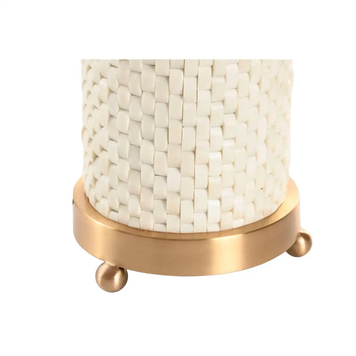 Desk lamp Home ESPRIT White 50 W 220 V - Декорация и Осветление<<<Дом Градина<<<BigBuy&&&Лампи<<<Декорация и