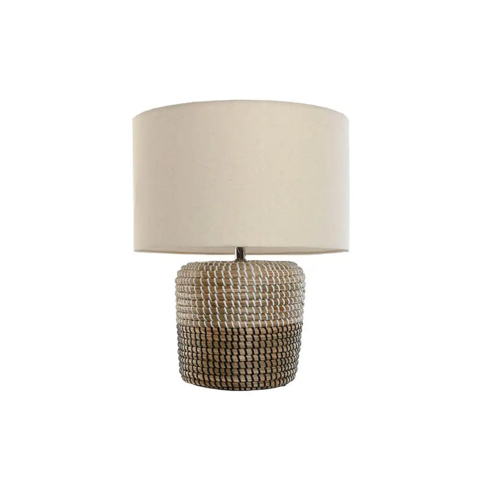 Desk lamp Home ESPRIT White Brown 50 W 220 V 38 x 38 x 47 cm - Декорация и Осветление<<<Дом