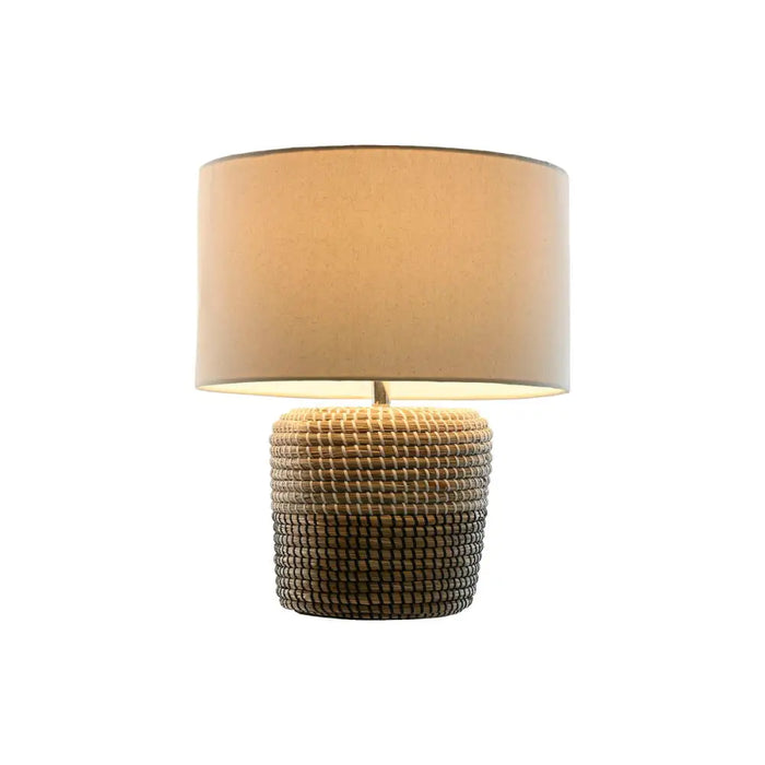 Desk lamp Home ESPRIT White Brown 50 W 220 V 38 x 38 x 47 cm - Декорация и Осветление<<<Дом