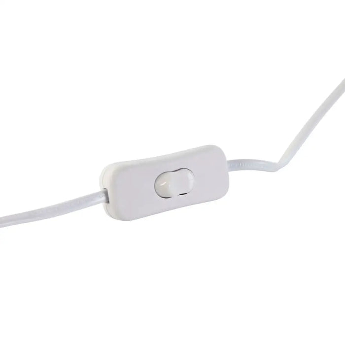 Desk lamp Home ESPRIT White Brown Crystal Rope 220 W 60 V 28 x 28 x 45 cm (2 Units) - Декорация и Осветление<<<Дом