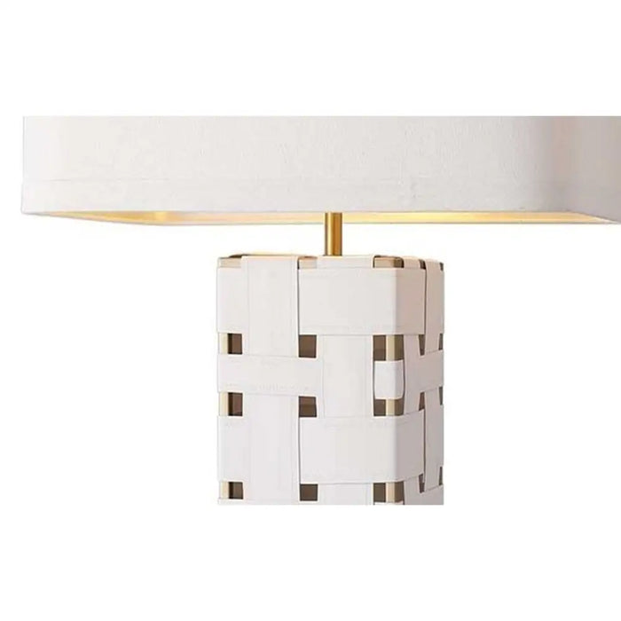 Desk lamp Home ESPRIT White Golden - Декорация и Осветление<<<Дом Градина<<<BigBuy&&&Лампи<<<Декорация и