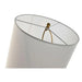 Desk lamp Home ESPRIT White Golden Iron 50 W 220 V 35 x 35 x 78 cm - Декорация и Осветление<<<Дом