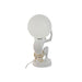 Desk lamp Home ESPRIT White Golden Resin Plastic 220 V 14 x 14 x 32 cm - Декорация и Осветление<<<Дом