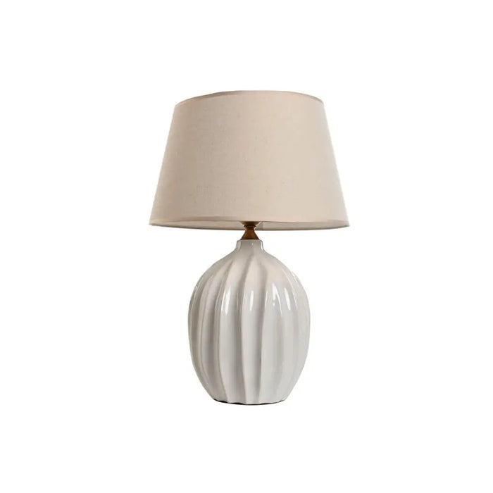 Desk lamp Home ESPRIT White Porcelain 50 W 220 V 40 x 40 x 60 cm - Декорация и Осветление<<<Дом