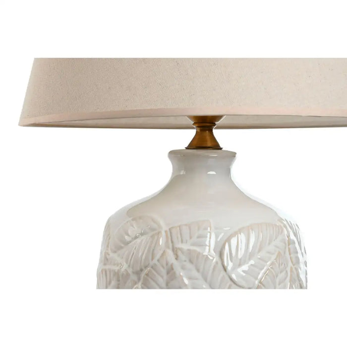 Desk lamp Home ESPRIT White Porcelain 50 W 220 V 40 x 40 x 64 cm - Декорация и Осветление<<<Дом