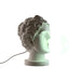 Desk lamp Home ESPRIT White Resin Plastic 220 V 20 x 36 x 31 cm - Декорация и Осветление<<<Дом