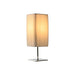 Desk lamp Home ESPRIT White Silver Polyethylene Iron 50 W 220 V 15 x 15 x 43 cm - Декорация и Осветление<<<Дом