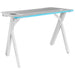 Desk Mars Gaming MGD100RGBW White Steel 100 x 60 cm - Компютър Игри<<<Компютри| Електроника<<<BigBuy&&&Аксесоари за