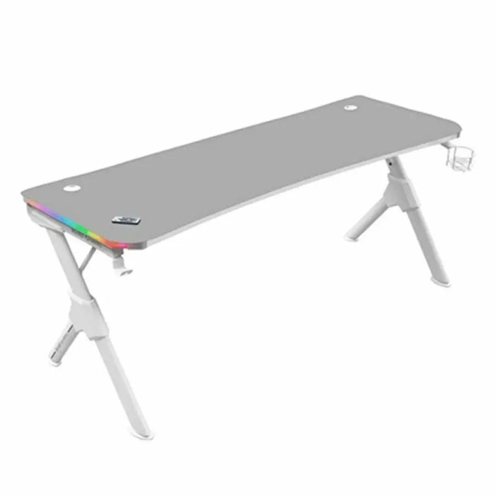 Desk Mars Gaming MGDXLRGBW LED RGB White Steel 160 x 60 cm - Компютър Игри<<<Компютри| Електроника<<<BigBuy&&&Аксесоари