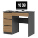 Desk MIJAS LEFT 98x51x76 cm Anthracite/Artisan - Traditional desksBIR-TRA<<<DesksBIR<<<ActionPL