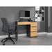 Desk MIJAS RIGHT 98x51x76 cm Anthracite/Artisan - Traditional desksBIR-TRA<<<DesksBIR<<<ActionPL
