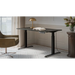Desk with electric height adjustment MOON LONG 150x80x72-120 black/san sebastian - Modern