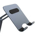 Desktop Biaxial Foldable Metal Stand Baseus (for Tablets) Space Grey - Bases and stands<<<stands<<<tripods<<<Selfie