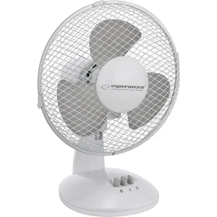 Desktop fan 9’’ Esperanza EHF004WE ZEPHYR White-Gray - FansAGD-WEN<<<Home Appliance - ProductsAGD<<<ActionPL